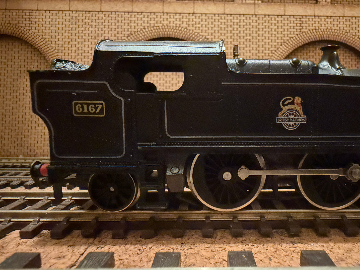 Airfix 54151-4 (OO) Ex GWR 61xx ‘Large Prairie’ No.6167 in British Railways Lined Black 