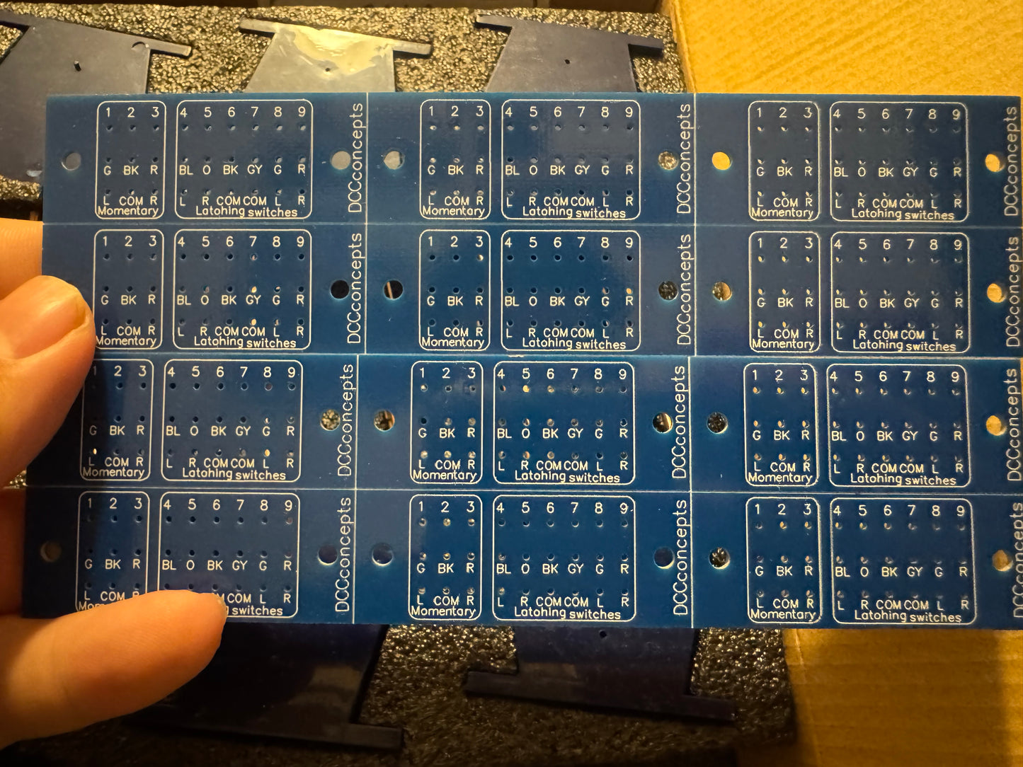 Cobalt-S DCB-CBS12 (N to O) DCC Concepts Twelve Leaver Frame 