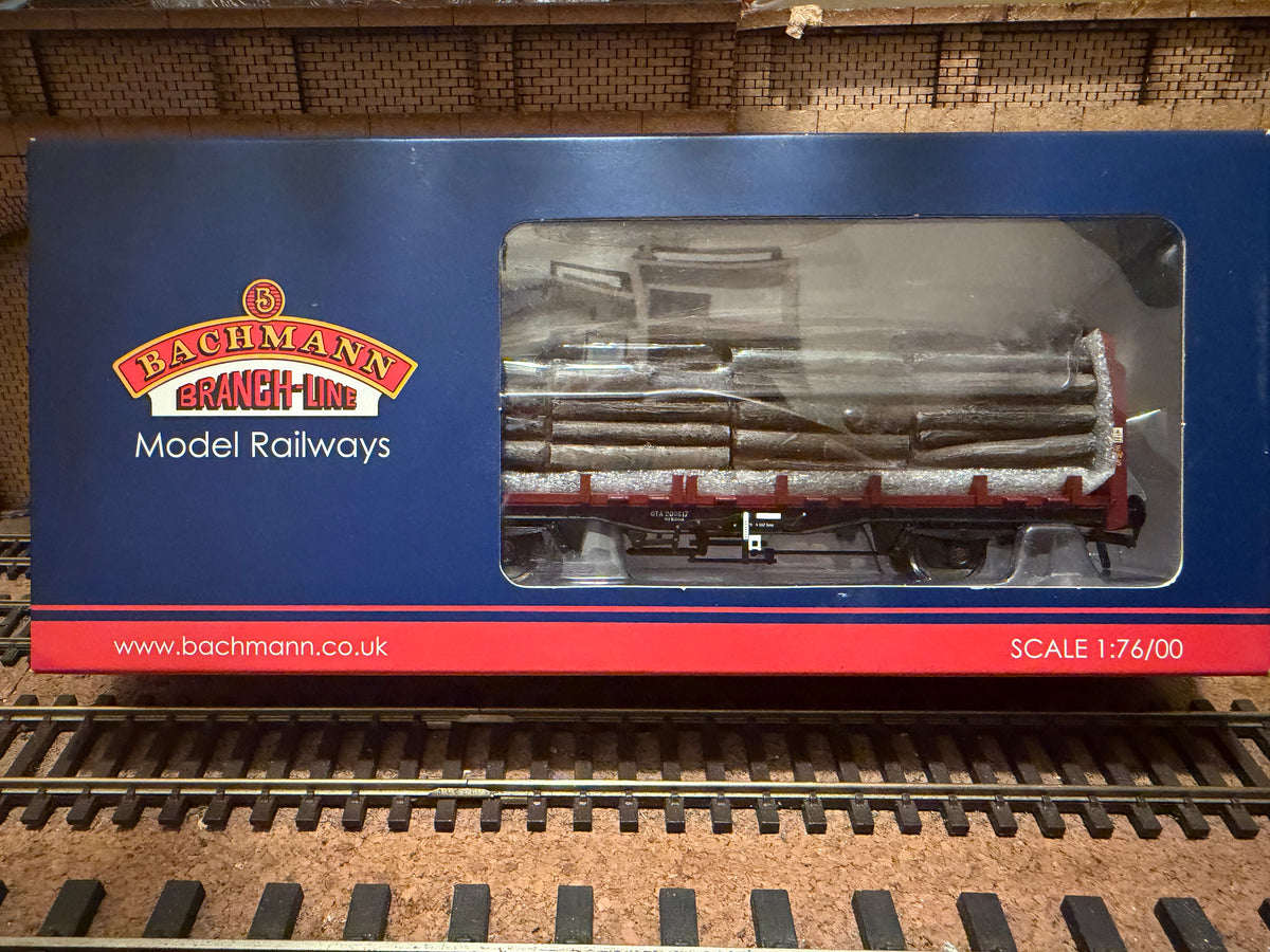Bachmann 38-301 (OO) Ex British Rail, OTA Lumber Wagon with Load No.200817 in EWS Livery 