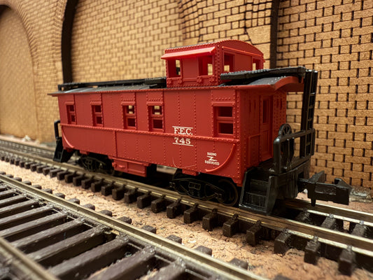 Life-Like Trains 7720 (N Scale) Florida East Coast Railroad Caboose No.745 