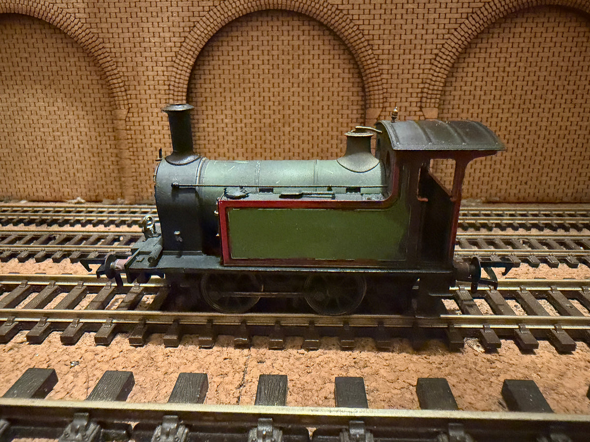 Rapido 923001 (OO) Ex North Eastern Railway, H Class [Y7] in Heavily Weathered Apple Green without decals. DCC Ready 