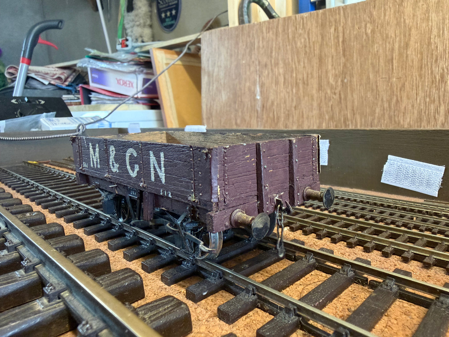 Scratch Built (O Gauge) Midland & Great Northern Joint Railway, Three Plank Wagon No.561 