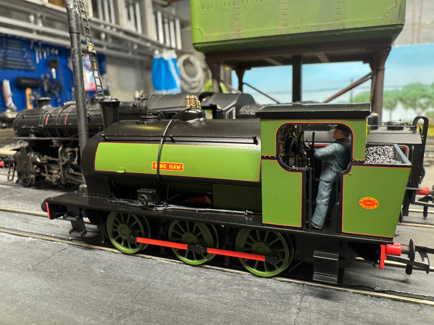 Rapido 903008 (OO) Hunslet 16 Inch No.1982 “Ring haw” in Nassington Quarry Green & Black. DCC Ready. 