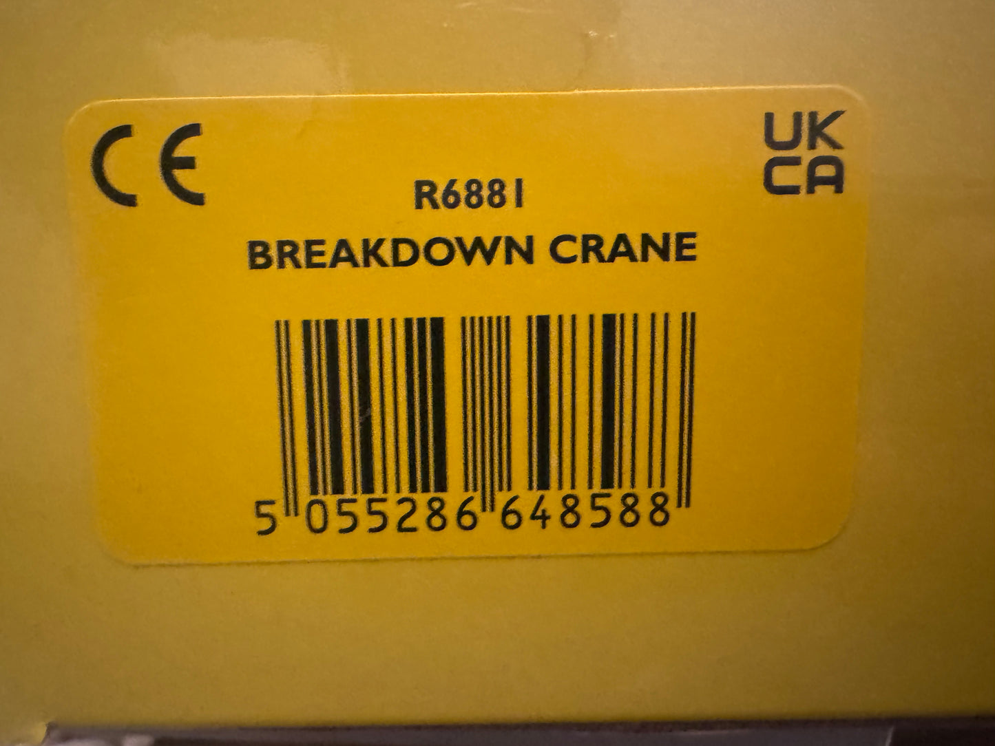 Hornby Railroad R6881 (OO) 38T Diesel Breakdown Crane in British Railways Departmental Livery 