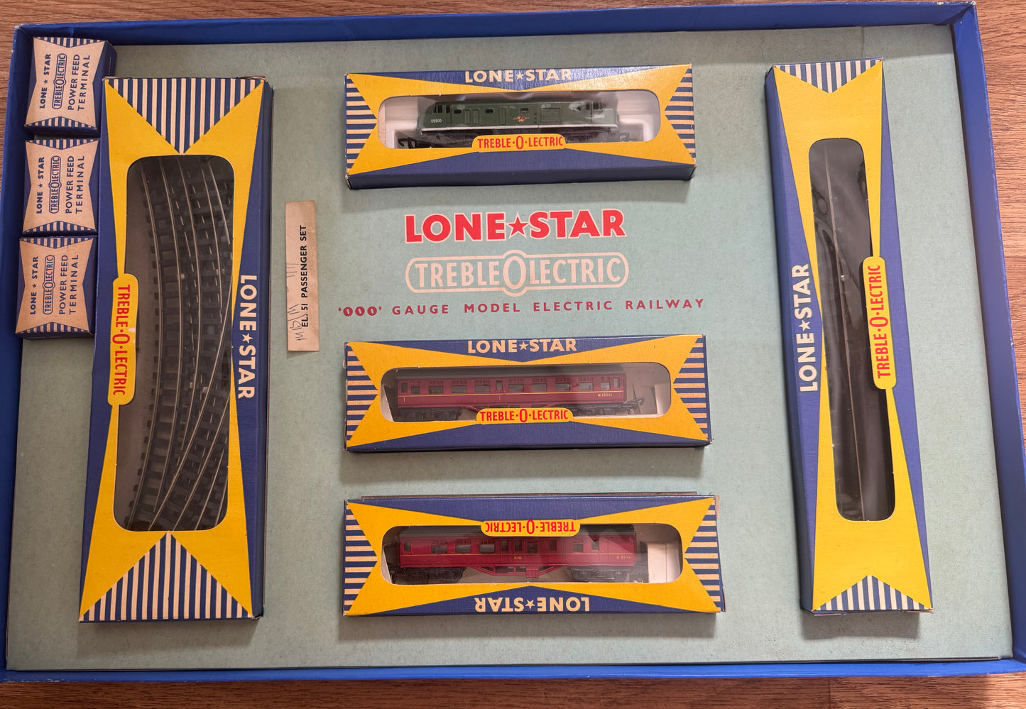 Lonestar EL. 51 (OOO / N) TrebleOlectric Passenger Set 