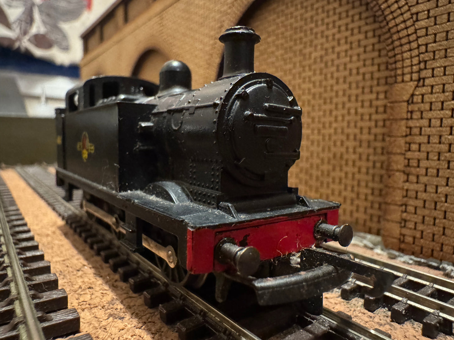 Tri-ang T.90 (TT) Ex LMS ‘Folwer’ 3F ‘Jinty’ No.47609 in British Railways Unlined Black. 