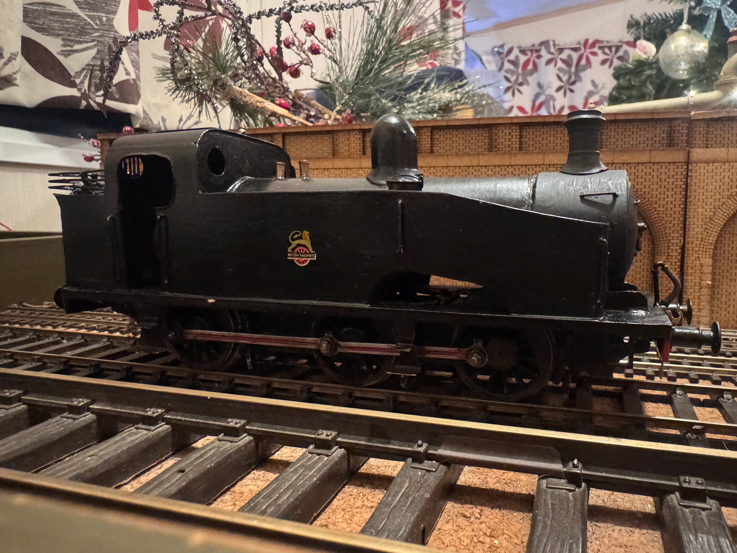 Manufacturer Unknown (O Gauge) Ex GNR / LNER J50 (No Number) in British Railways Unlined Black. Brass Construction. 