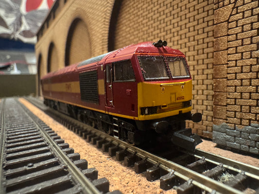 Graham Farish 371-350 (N Gauge) Ex BR Class 60, No.60052 “Glefa Tŵr Tower Colliery” in EWS Livery. 