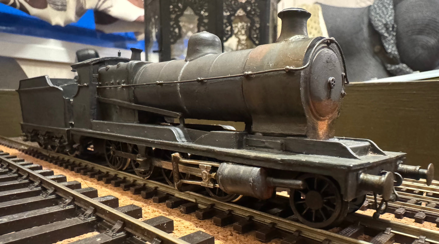 K’s Kit (OO) Ex ROD / GWR 3000 Class, in Heavily Weathered, Unbranded Black. 