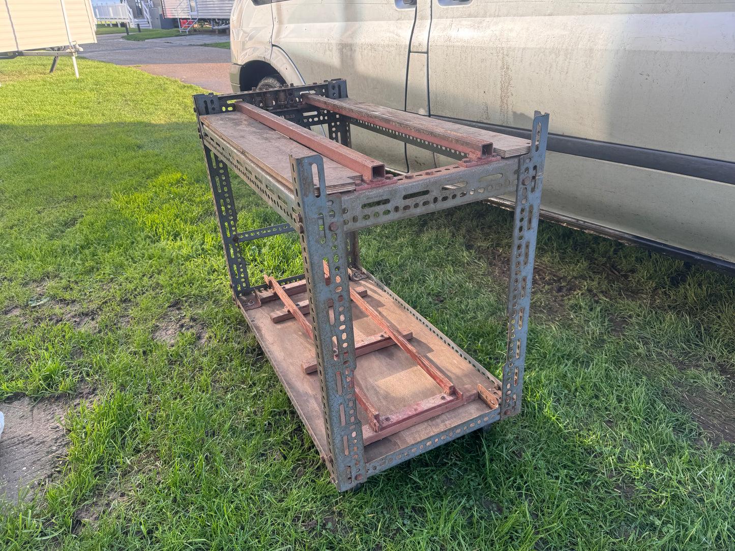 Manufacturer Unknown. 7.25inch Gauge Transport and Preparation Trolly.