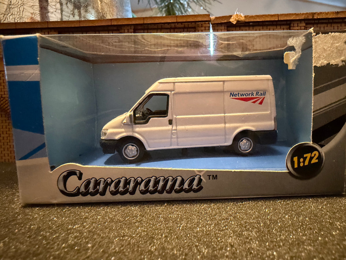 Cararama 192D/194D (1:72 Scale) Ford Transit MK6 in Network Rail Livery 