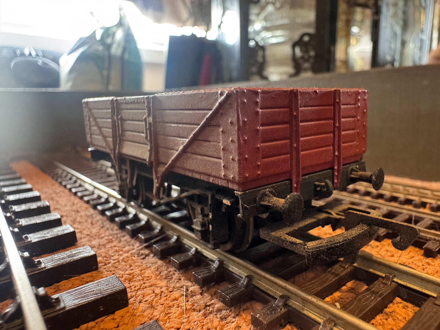 Dapol A2 (OO) Ex British Railways, Five Plank Open Wagon, Weathered. No Number. 