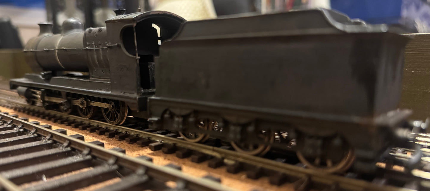 K’s Kit (OO) Ex ROD / GWR 3000 Class, in Heavily Weathered, Unbranded Black. 