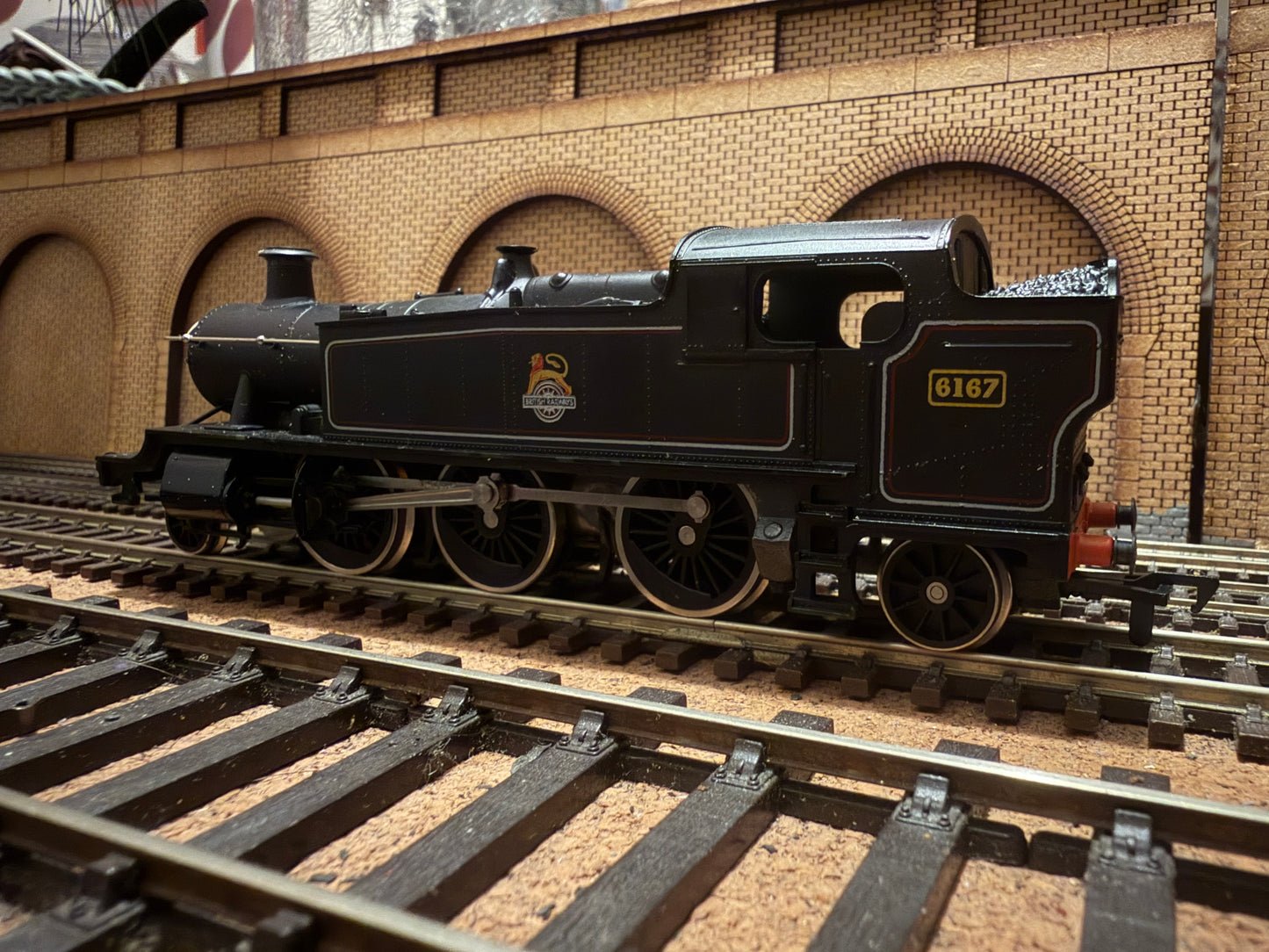 Airfix 54151-4 (OO) Ex GWR 61xx ‘Large Prairie’ No.6167 in British Railways Lined Black 