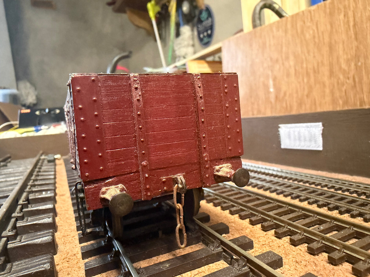 Scratch Built (O Gauge) Matthew Sheard Coal, Coke and Lime Merchant 12T Severn Plank Wagon No.20 