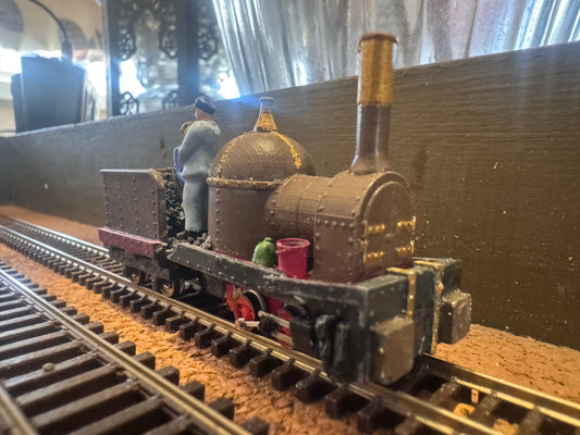 TU-Koppel / Manufacturer Unknown (OO9) Freelance Haycock 0-4-0 Tender Loco. 