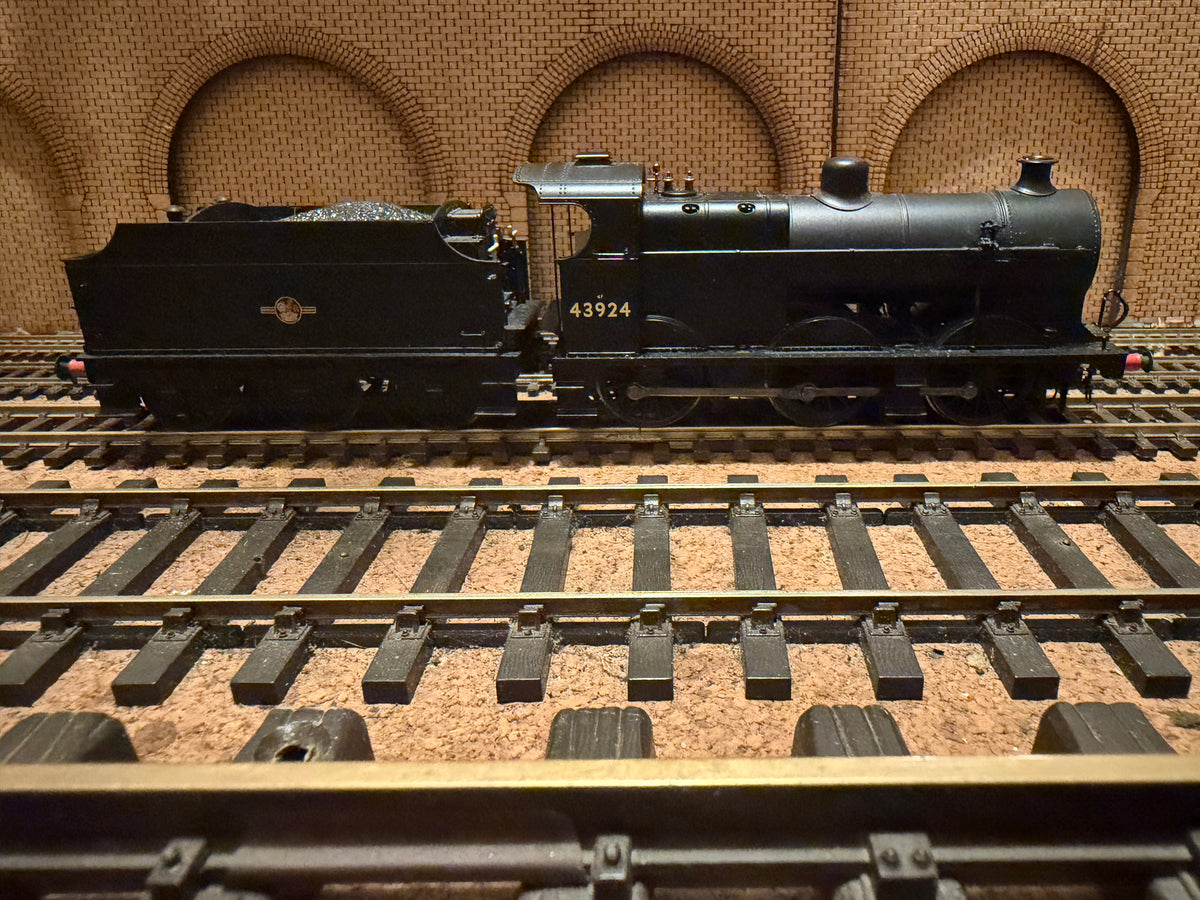 Bachmann 31-882 (OO) Ex MR / LMS, ‘Fowler’ 3835 Class / 4F No.43924 in British Railways Unlined Black. (Shed Code 82E, Bristol Barrow Road Depot) DCC Ready 
