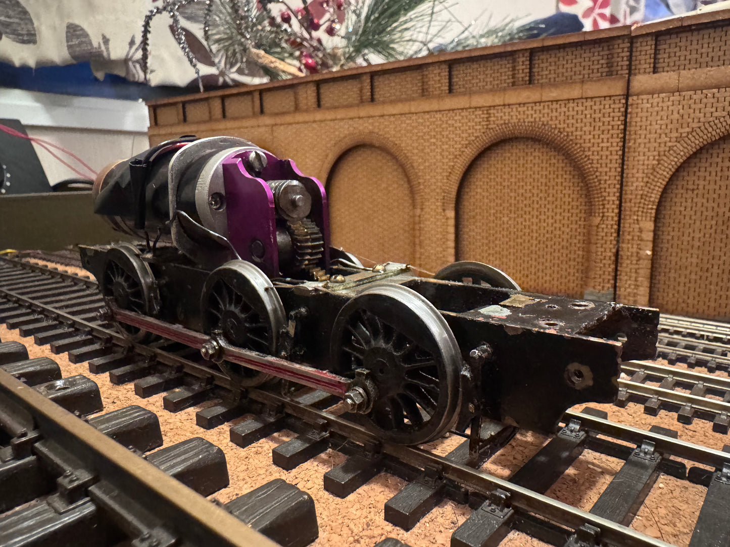 Manufacturer Unknown (O Gauge) Ex GNR / LNER J50 (No Number) in British Railways Unlined Black. Brass Construction. 