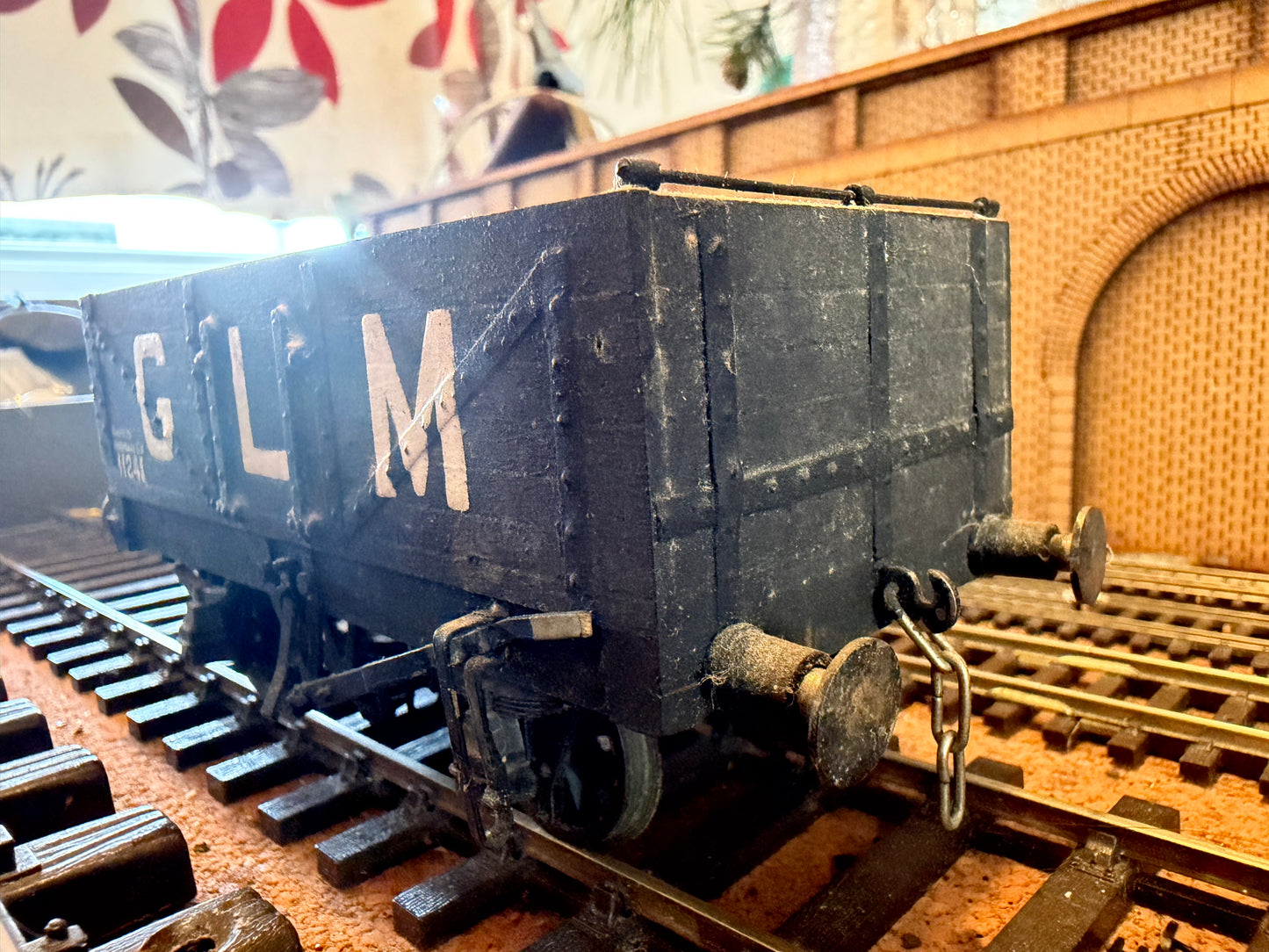 Scratch Built (O Gauge) GLM of Aberdare, Empty Severn Plank Wagon No.11241 
