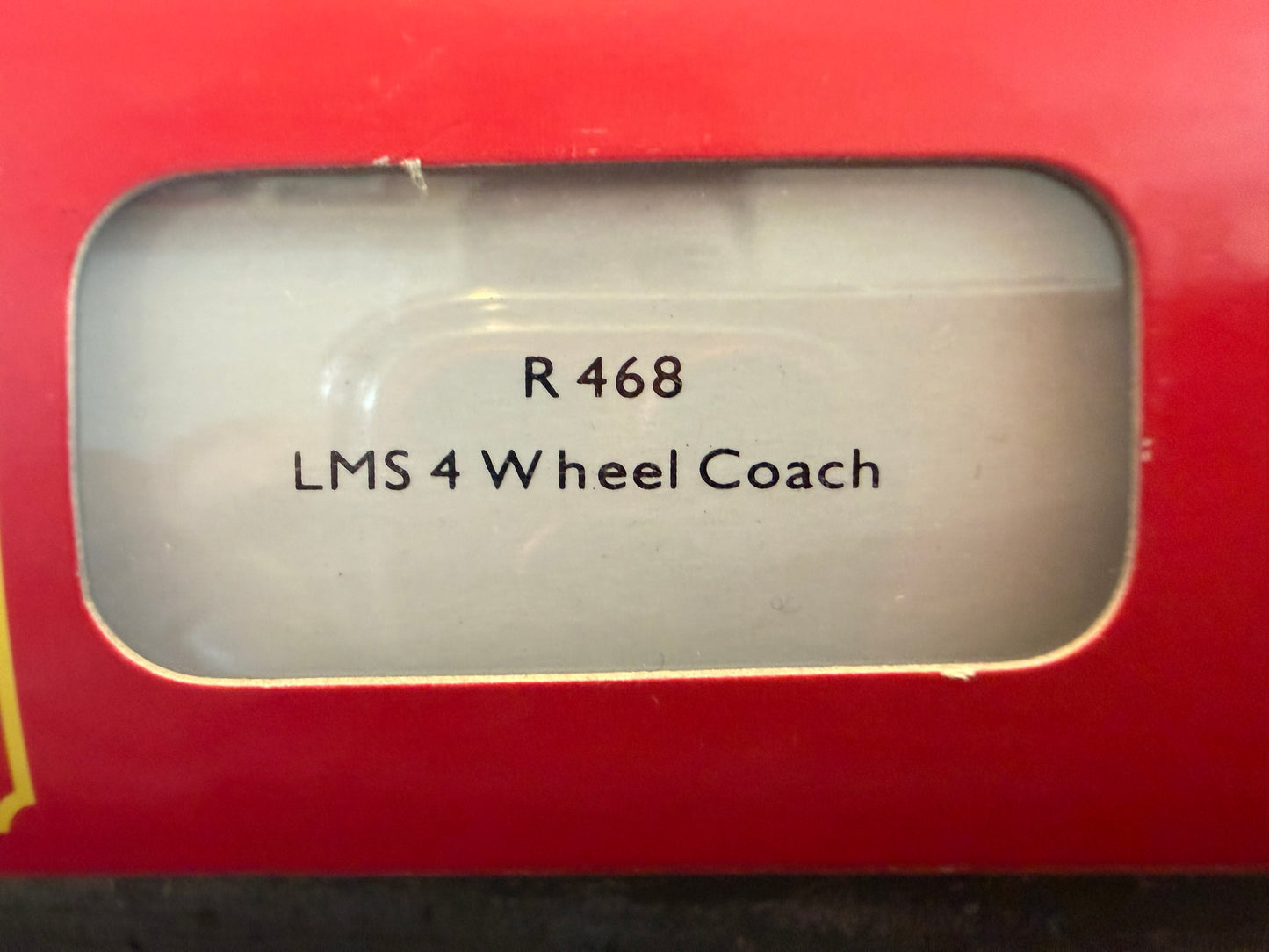 Hornby R468 (OO) London Midland Scottish Railway, Generic Four Wheeled Composite Coach. 