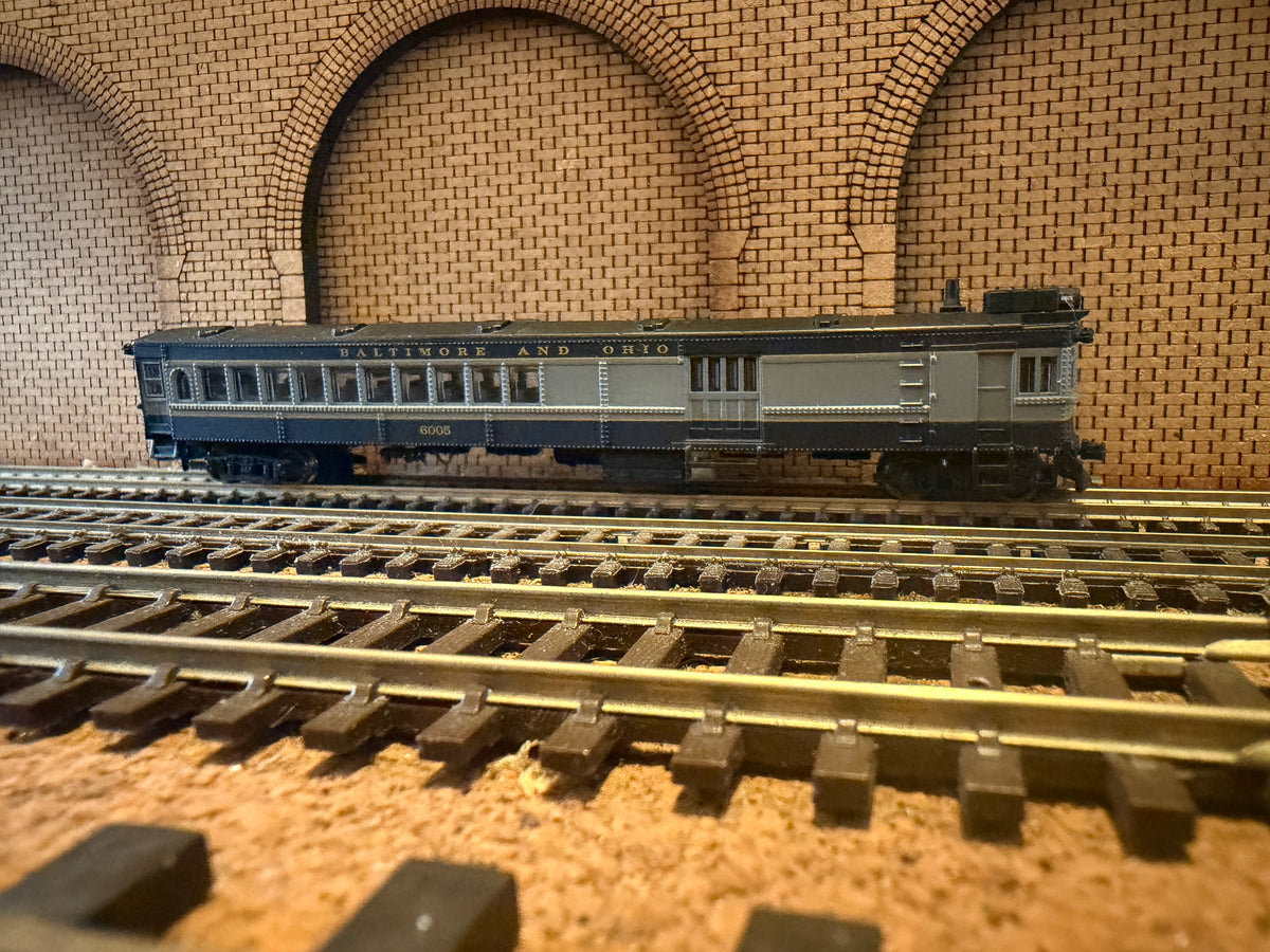 Bachmann Spectrum 81454 (N Scale) Electro-Motive Company Gas Electric Rail Car ‘Doodlebug’ No.6005, in Baltimore & Ohio livery