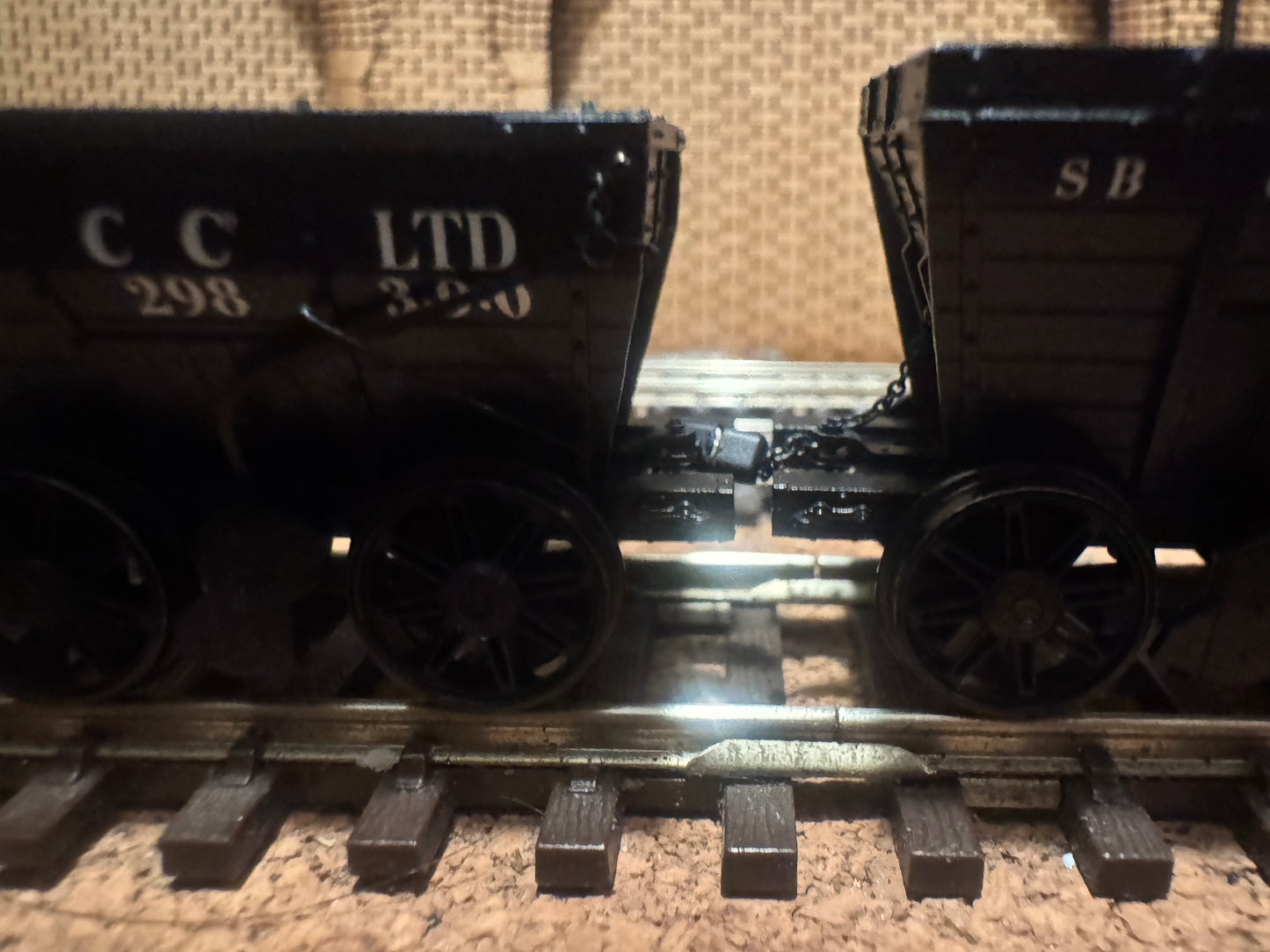 Accurascale ACC2802C (OO) Ex NER ‘Chaldron’ Wagons in Seaton Burn Coal Company Livery. Triple Pack 