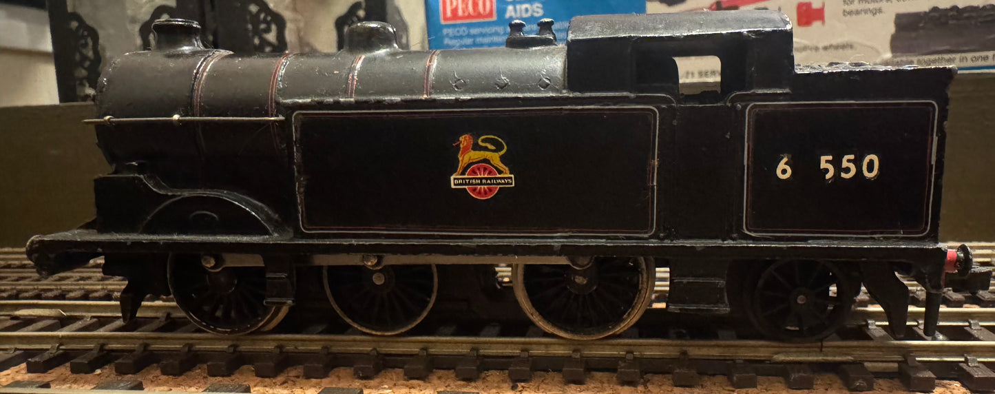 Hornby Dublo 2 Rail 2217 (OO) Ex LNER, N2/3 No.69550 in British Railway Lined Black. [Operational Spares & Repairs] 