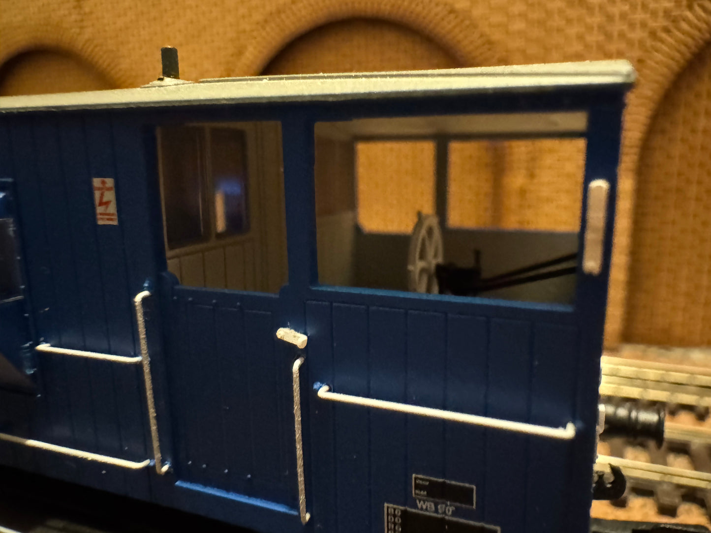 Hornby R6711 Ex BR, ‘Shark’ Ballast Plough Brake Van No.DB993748 in Mainline Freight Livery