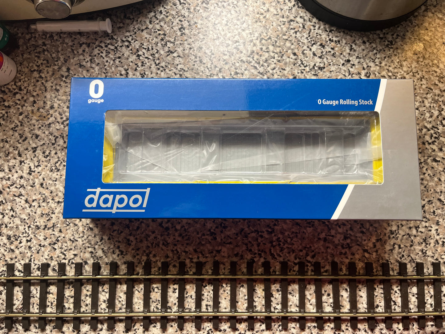 Dapol (O) Ex British Rail, YCV “Turbot” No.DB978363 in EWS Yellow and Maroon.