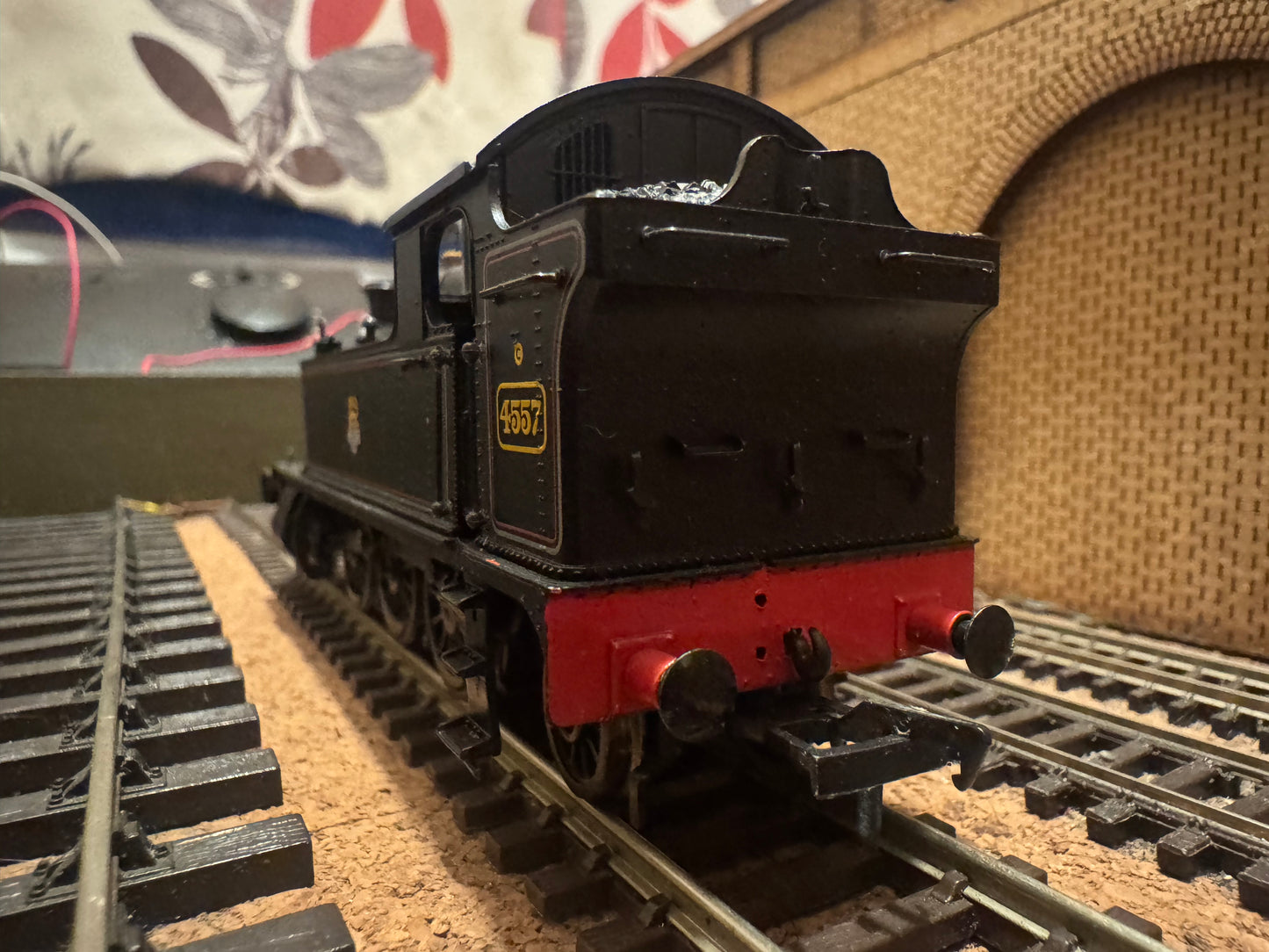 Bachmann 32-129 (OO) Ex GWR 45xx No.4557 in British Railways Lined Black. (Shed Code 87H, Neyland Depot) 