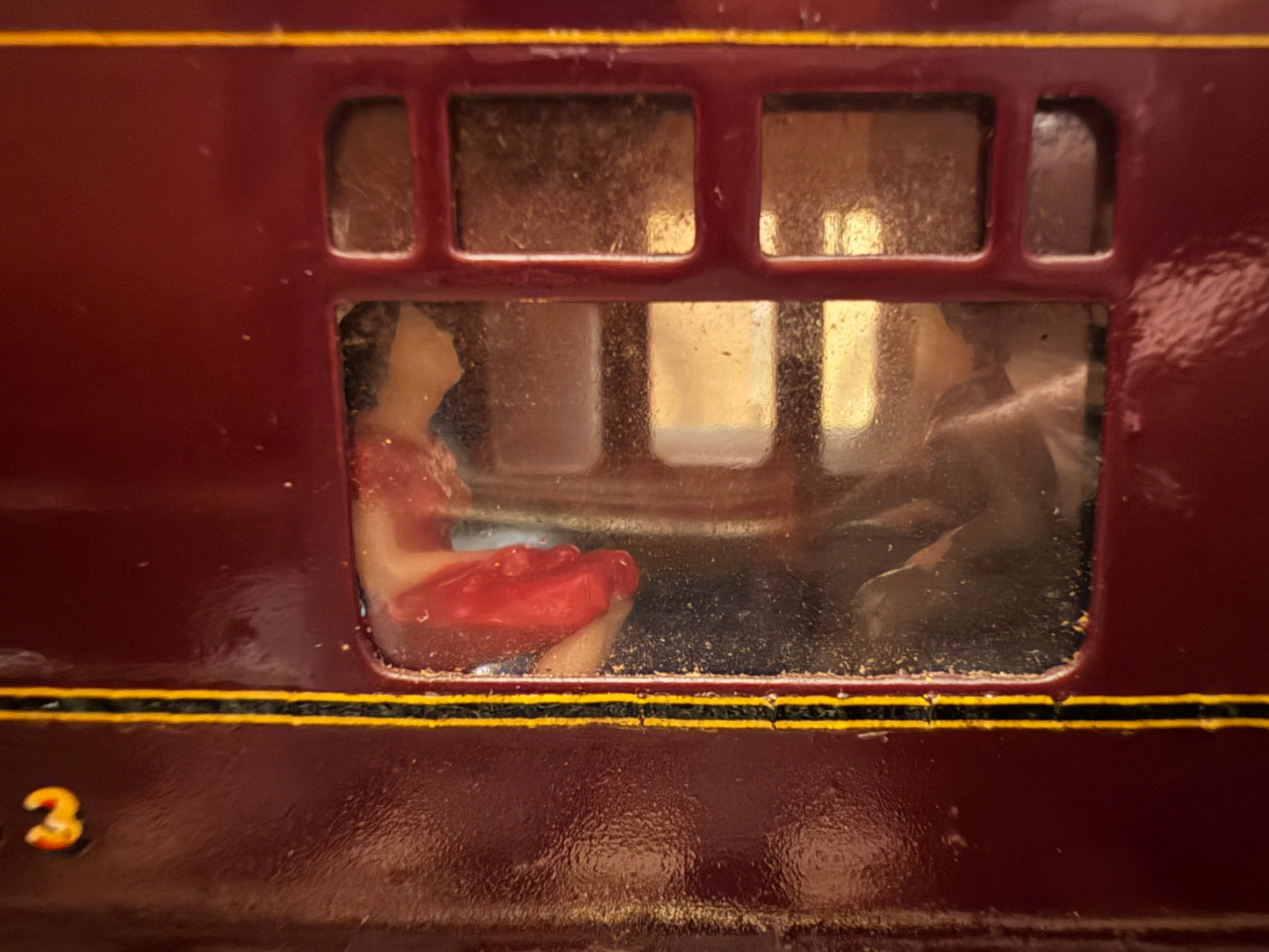 Exley (O) London Midland & Scottish Railway ‘Stanier’ Corridor Composite No.1793 in LMS Crimson 