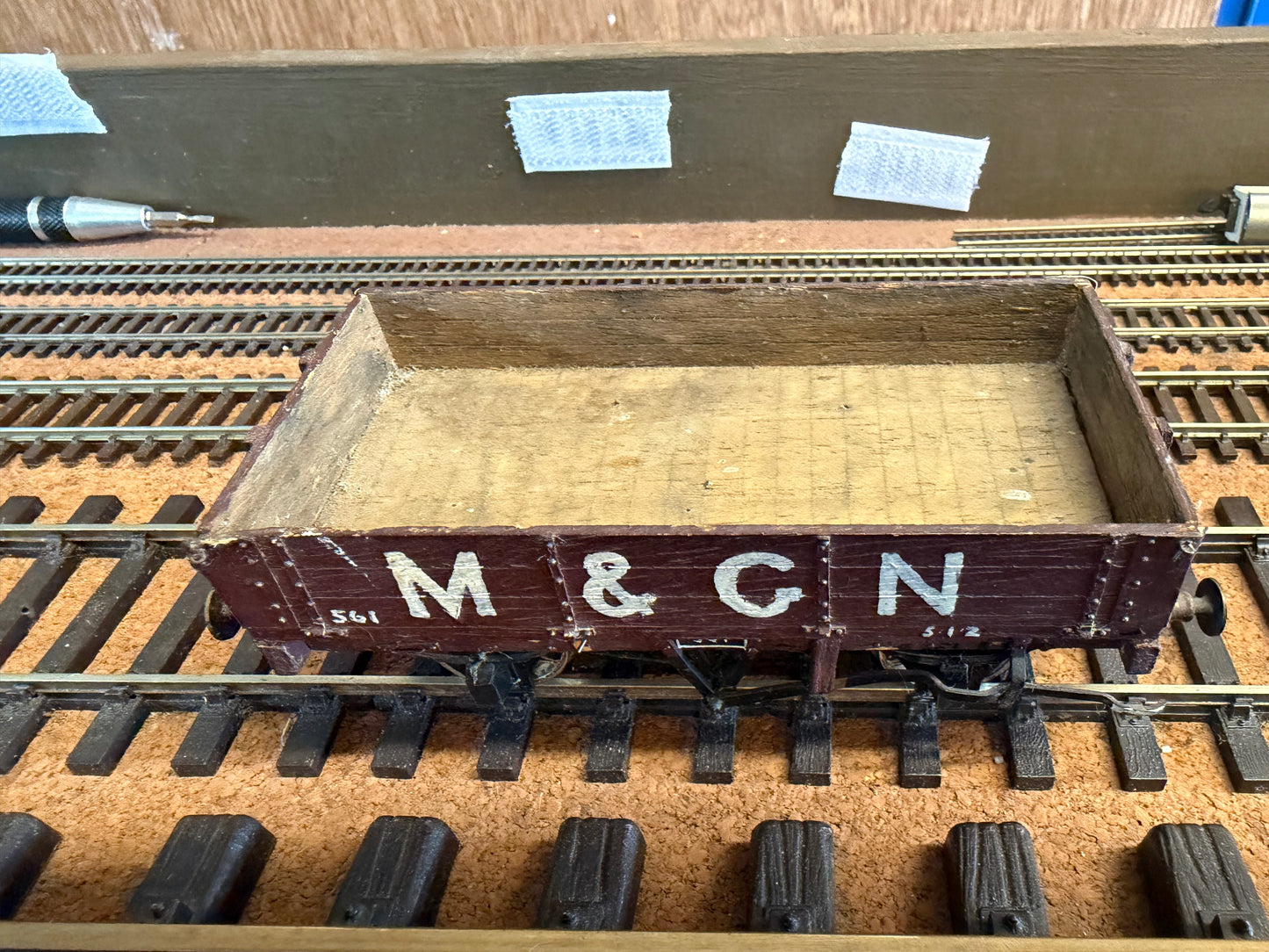 Scratch Built (O Gauge) Midland & Great Northern Joint Railway, Three Plank Wagon No.561 