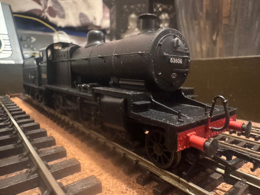 Bachmann 31-010 (OO) Ex S&DJR 7F No.53806 in unlined British Railway Black. (Shed Code 71G, Bath Green Park Depot) DCC Fitted 