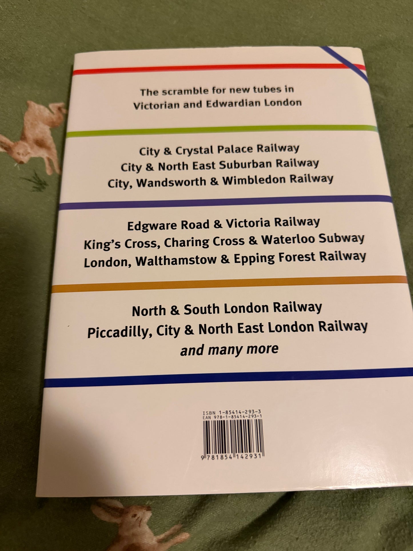 London’s Lost Tube Schemes by Antony Badsey-Ellis 