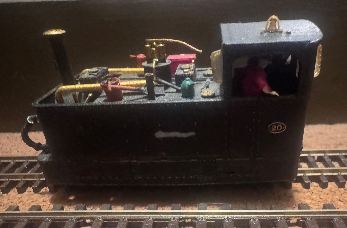 Kato / Brookes 3D (OO9) Bayer Peacock, Cab Forward Steam Tram, No.20 “Cleopatra”. 