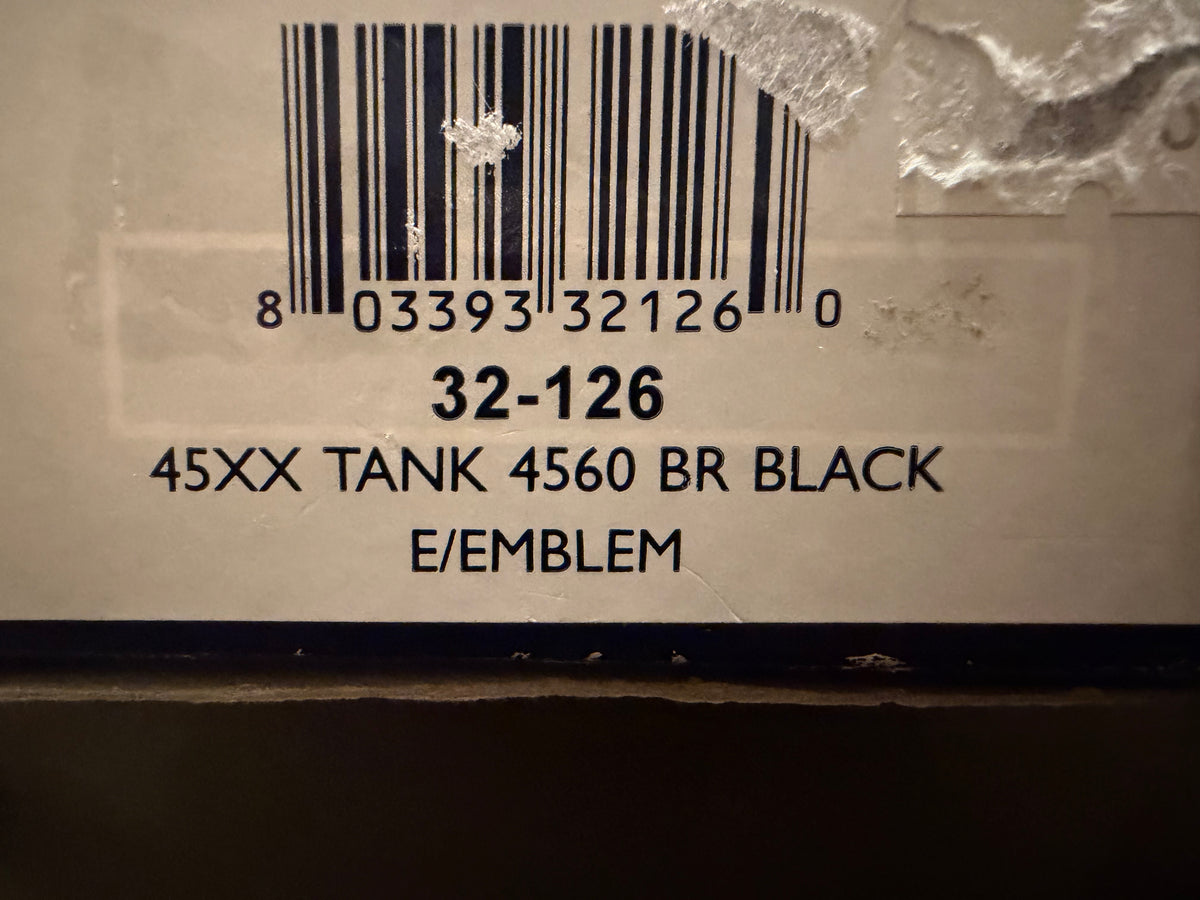 Bachmann 32-126 (OO) Ex GWR, 45XX ‘Small Prairie’ No.4560 in Unlined British Railways Black (Shed Code, 82C Swindon Depot)