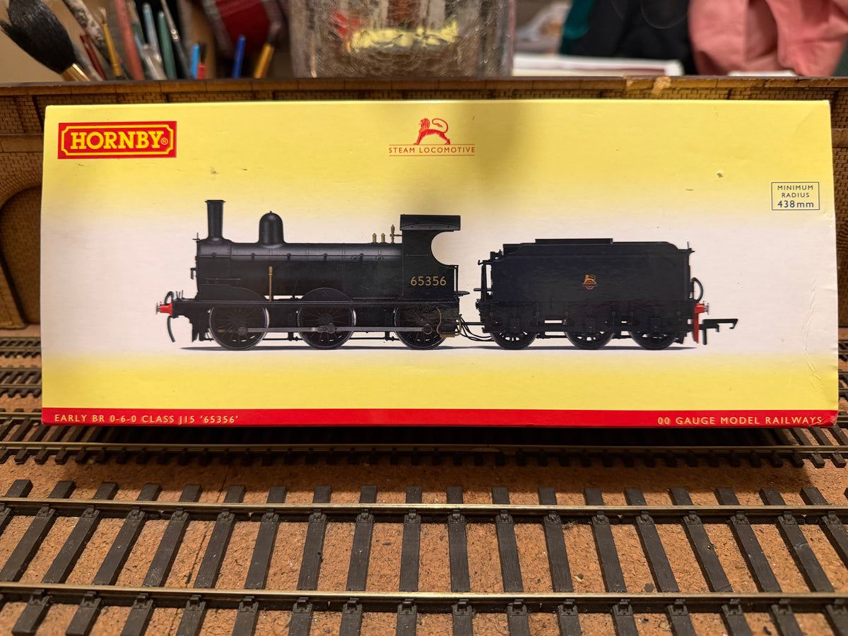 Hornby R3231 (OO) Ex GER / LNER J15 No.65356 in British Railways Unlined Black. (Shed Code 31B, March Depot) DCC Ready 