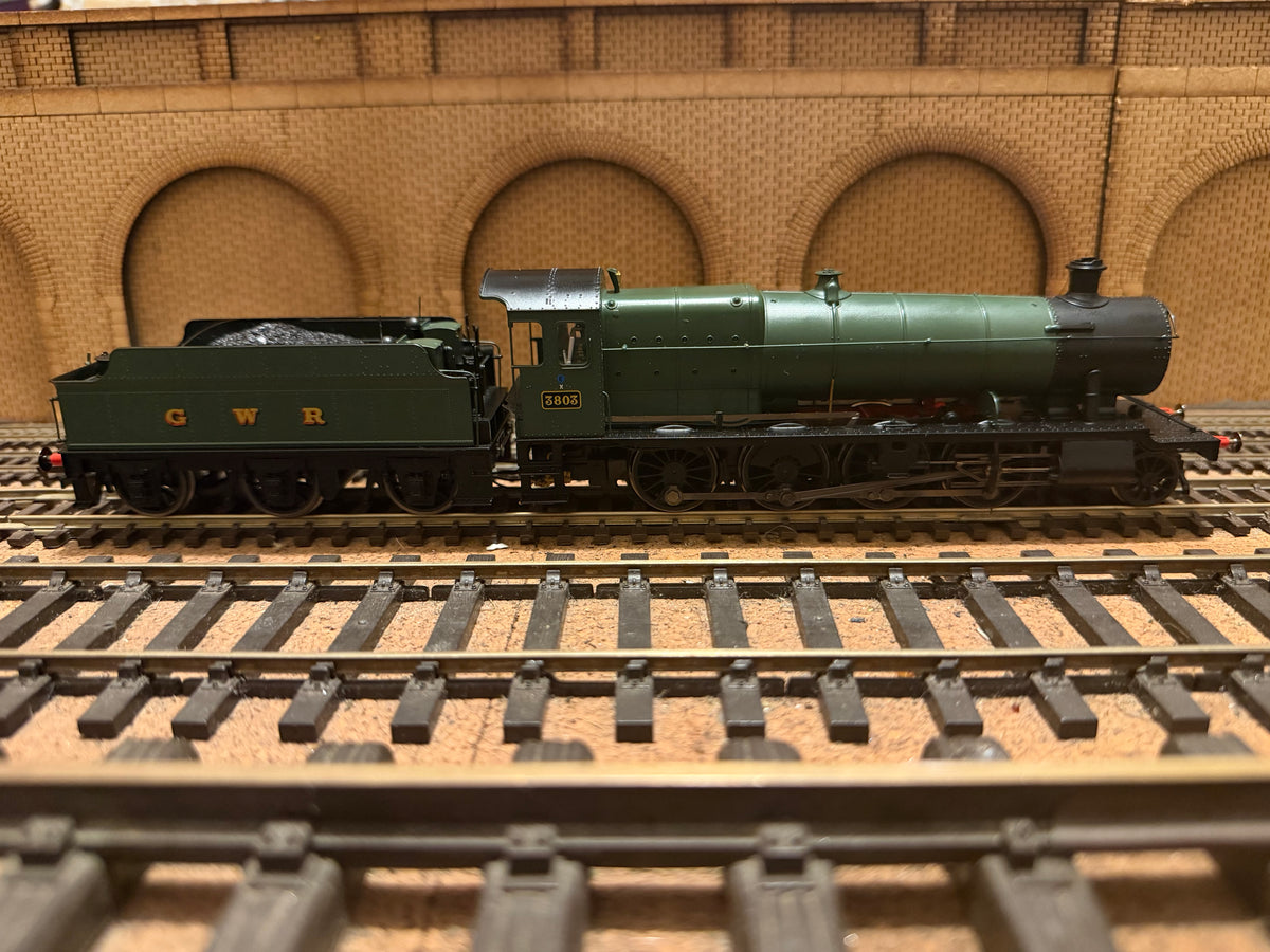 Hornby R2918 (OO) Great Western Railway 28xx No.3803 in Unlined GWR Green. DCC Ready