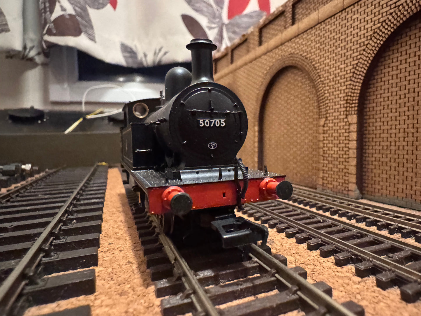 Bachmann 31-169 (OO) Ex L&Y / LMS Class 5 / 2P, 2-4-2 Tank. No.50705 in British Railways Lined Black. (Shed Code 24F, Fleetwood Depot) DCC Ready 
