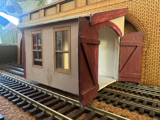 Manufacturer Unknown (OO9) Narrow gauge Lean-to loco shed
