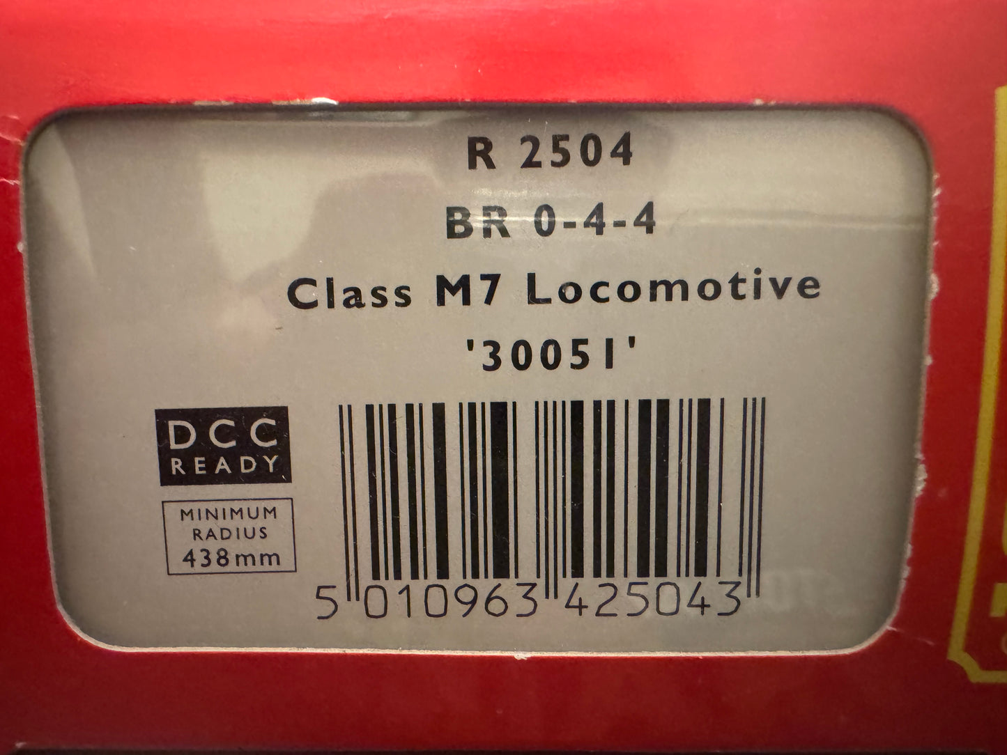 Hornby R2504 (OO) Ex LSWR / SR ‘Drummond’ M7 No.30051 in Lined British Railways Black. (Shed Code 75D, Horsham Depot) DCC Ready