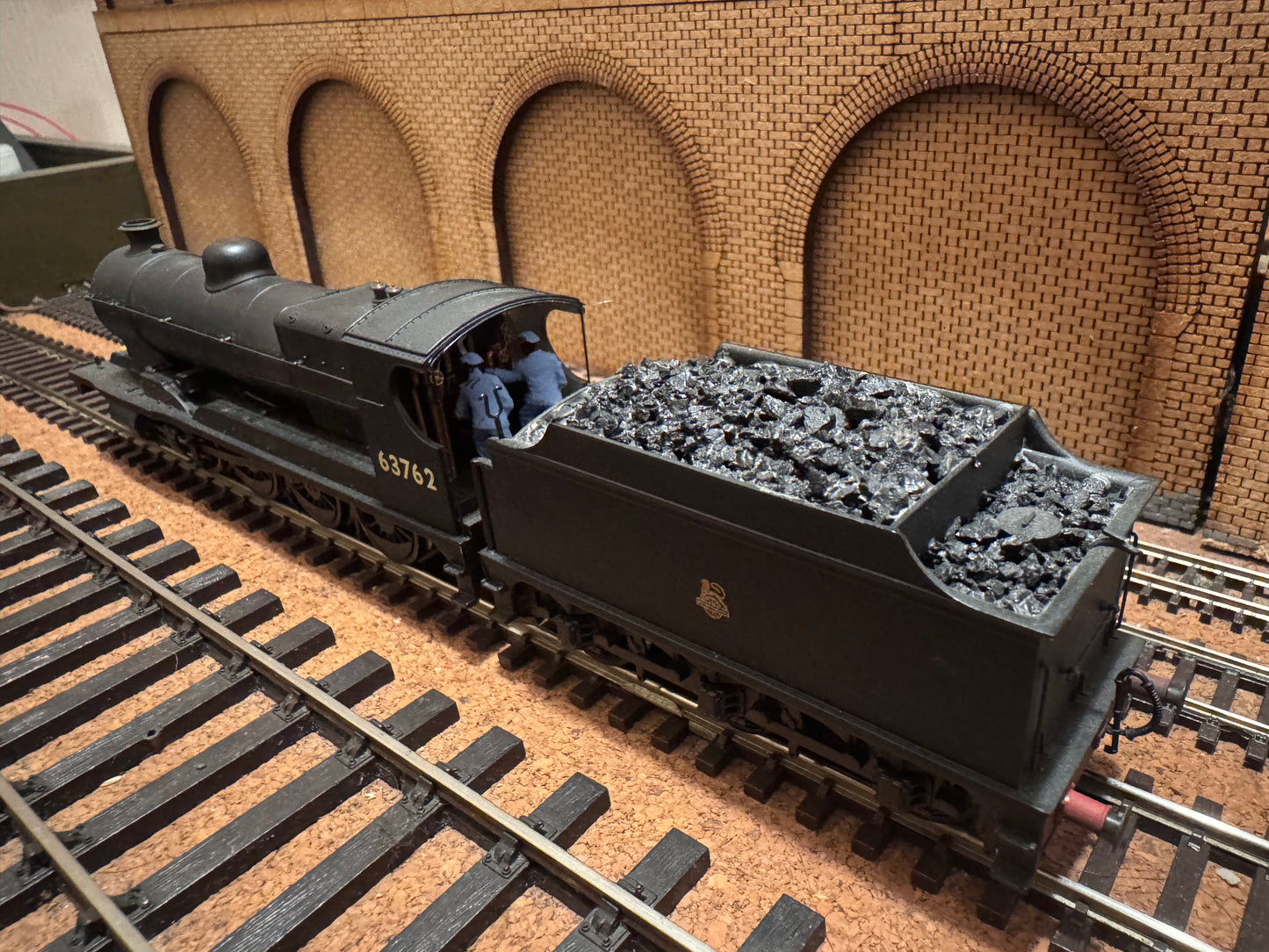 Bachmann 31-004A (OO) Ex GCR / LNER, O4 No.63762 in Weathered British Railways Unlined Black. DCC Ready (Shed Code 38D, Staveley Great Central Depot)