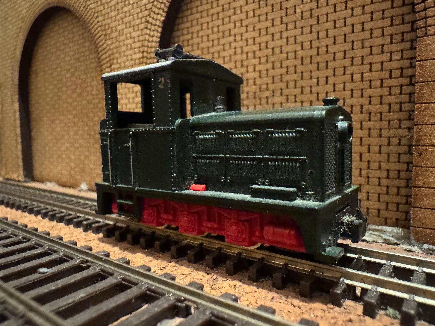 Roco 4150 (HOe) Light Railway Diesel No.2 in Green