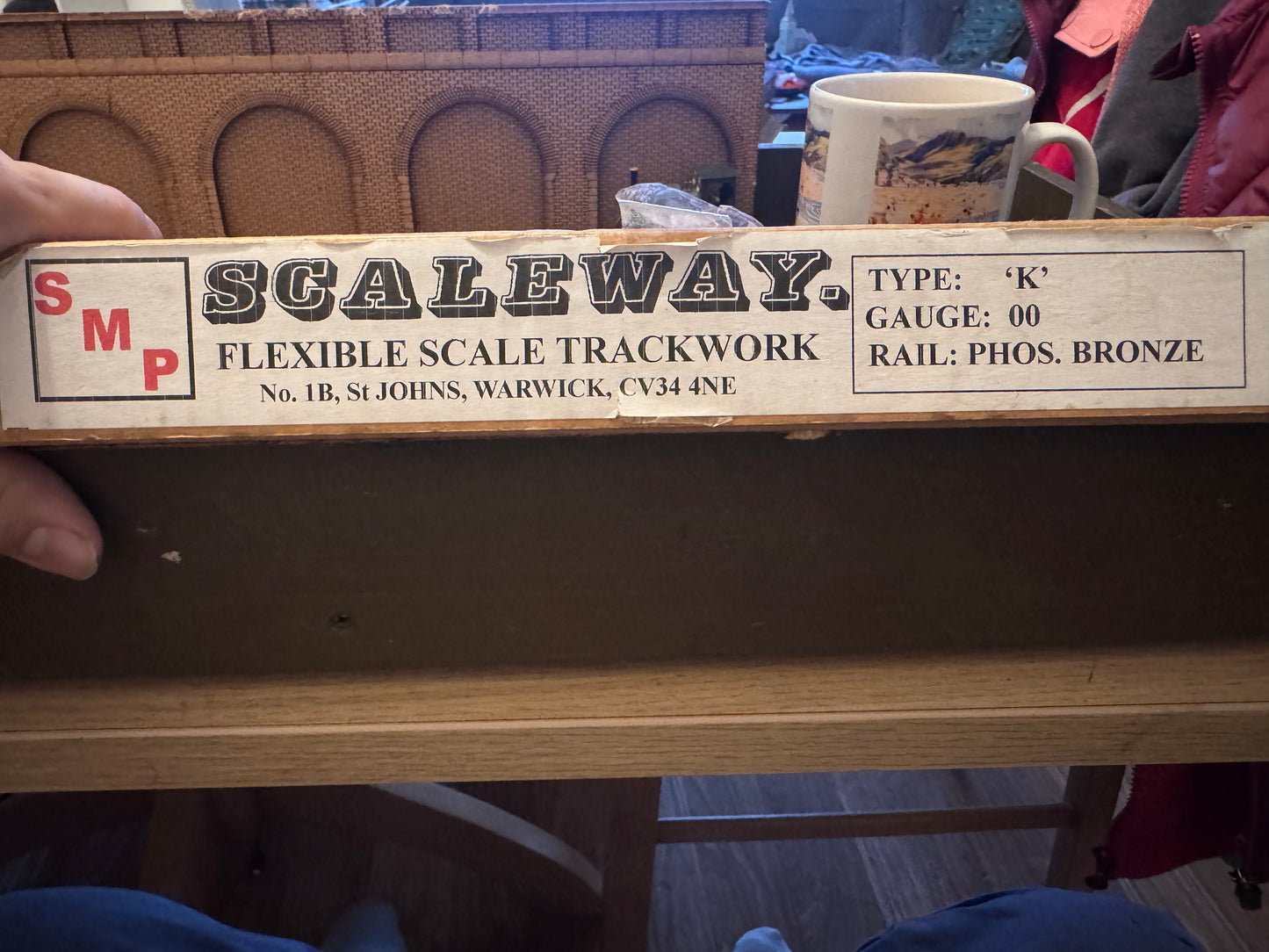 SMP Scaleway. Type K OO. 21 feet /6.4m / x7, 3ft length Phosphor Bronze Code 75 Flexible Track. 
