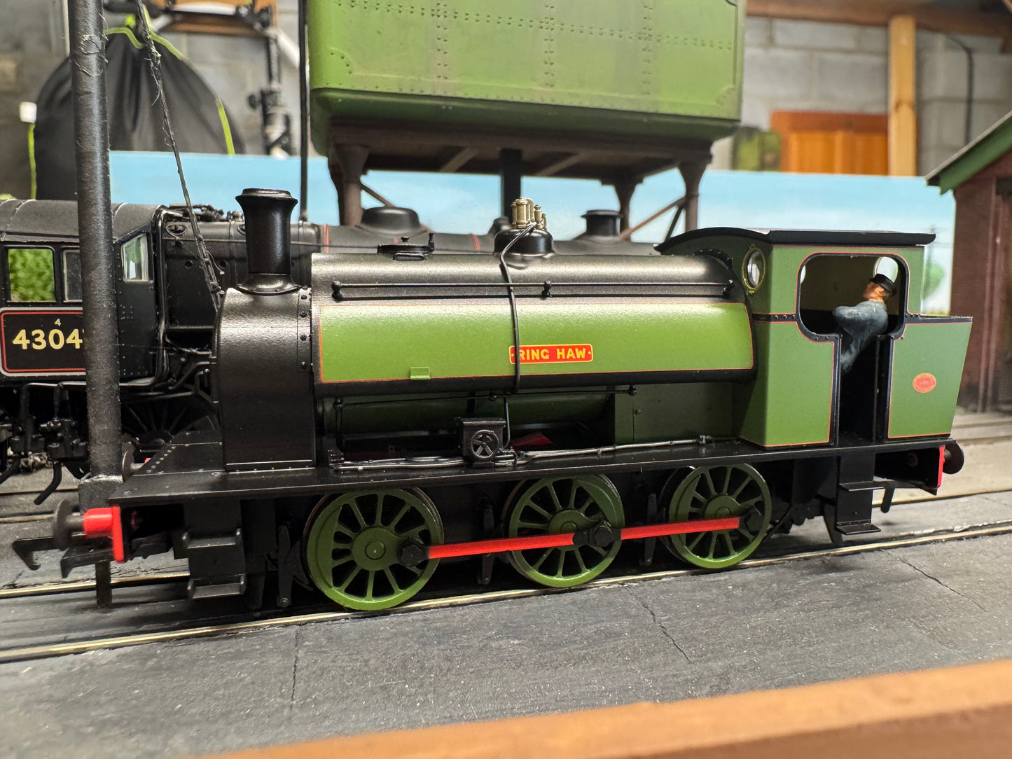 Rapido 903008 (OO) Hunslet 16 Inch No.1982 “Ring haw” in Nassington Quarry Green & Black. DCC Ready. 