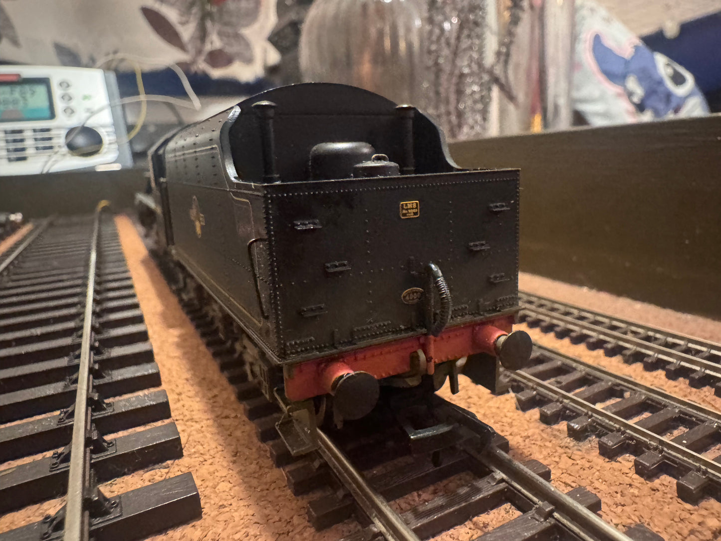Hornby R2995XS (OO) EX LMS Class 5MT ‘Black Five’ (No Number) in Weathered BR Black. DCC Sound Fitted 