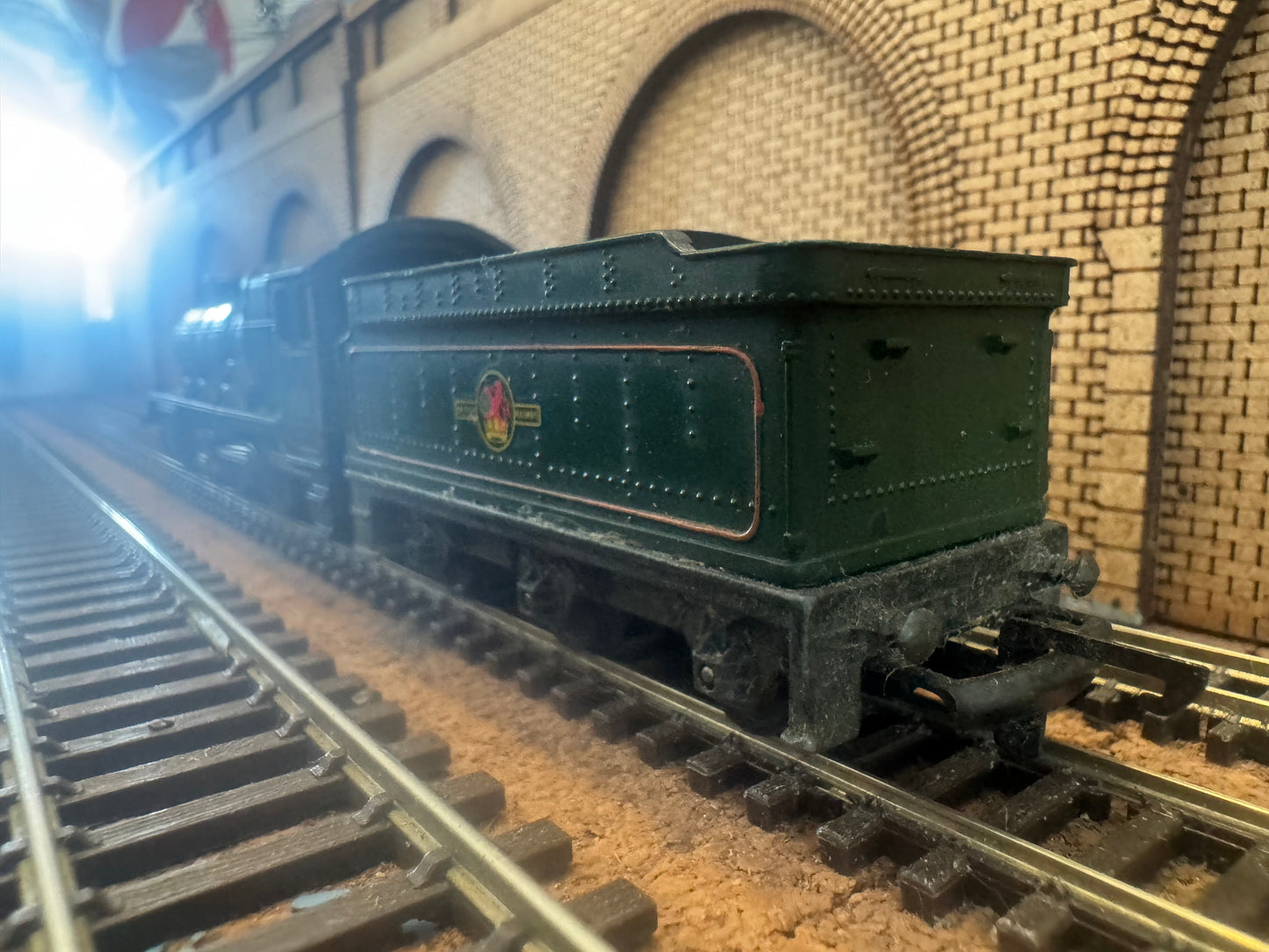 Tri-ang T91TT (TT) Ex GWR 4073 ‘Castle Class’ No.5011 “Tintagel Castle” in Lined British Railways Green. 