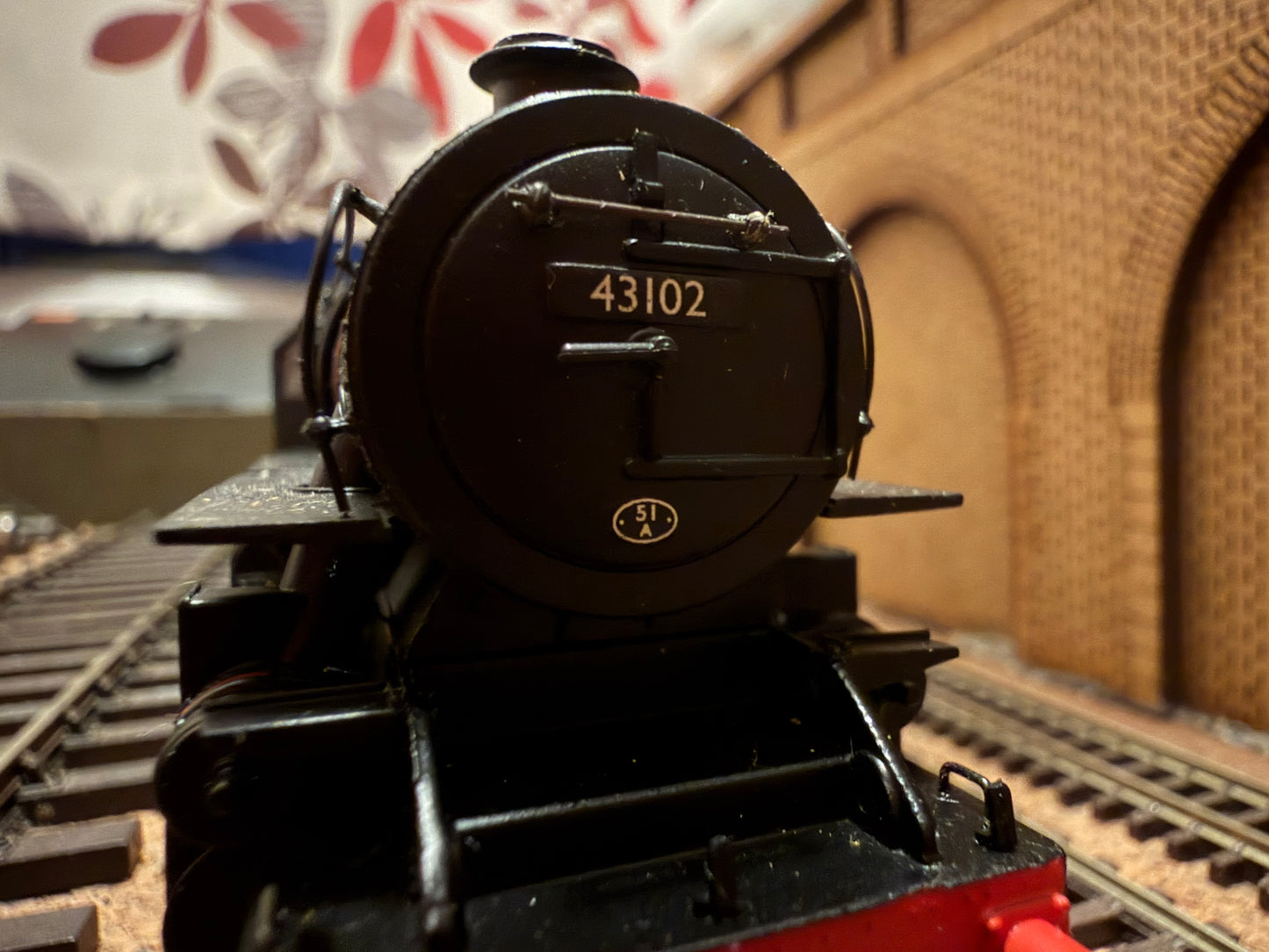 Bachmann 32-577 (OO) British Railways [LMS] Ivatt 4MT ‘Fargo’ No.43102 in BR Lined Black. (Shed Code 51A, Darlington Depot) DCC Ready 