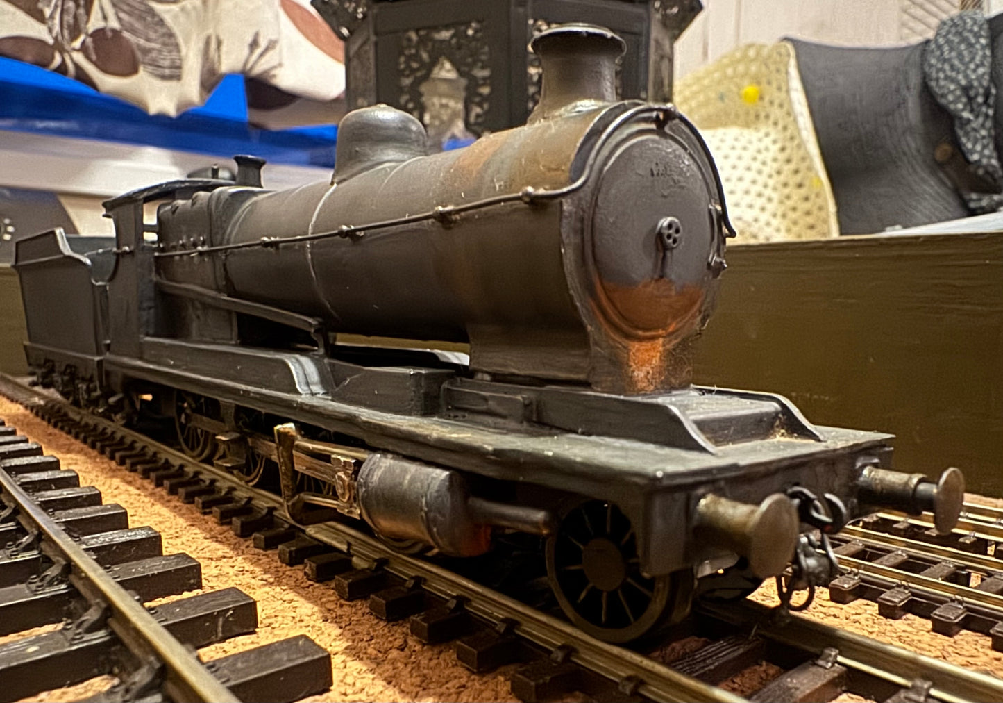 K’s Kit (OO) Ex ROD / GWR 3000 Class, in Heavily Weathered, Unbranded Black. 