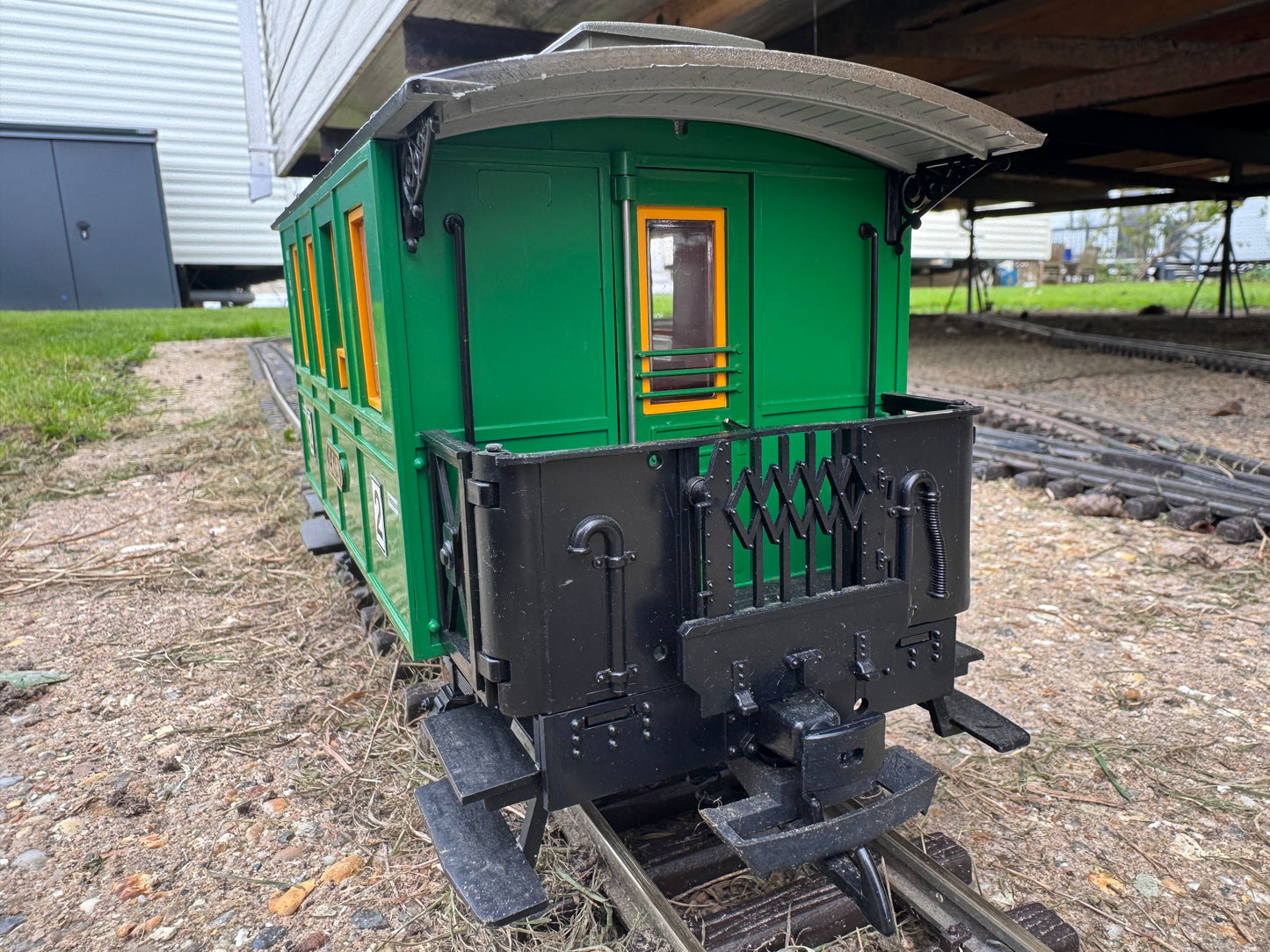 LGB 3010 (G Scale) Zillertal Bahn style 2nd Class Coach in LGB Green 